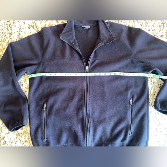 Men’s Lands’ End Size L full zip fleece - Picture 3 of 10